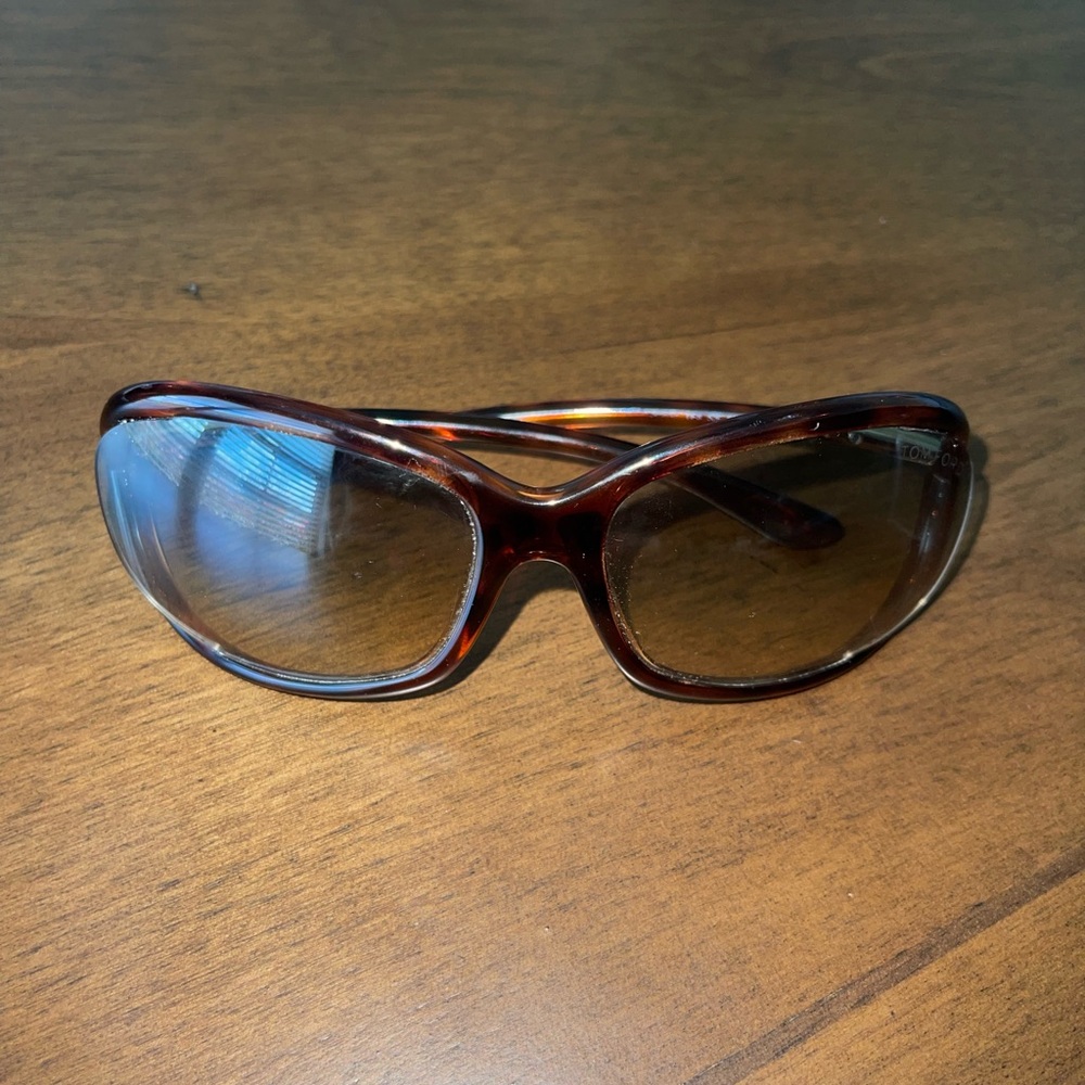 Tom Ford Brown Sunglasses Modern Accessories